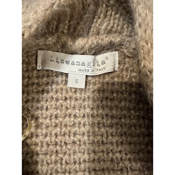 Lineamaglia Mohair Wool Blend Open cardigan - Picture 6 of 9